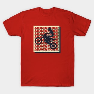 motocross adventure biker T-Shirt